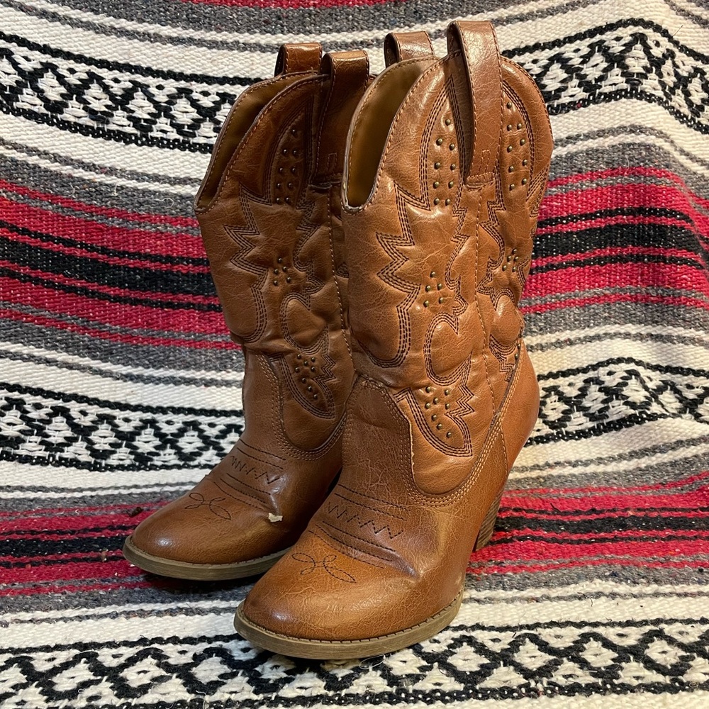 Mossimo Supply Co. cowgirl boots